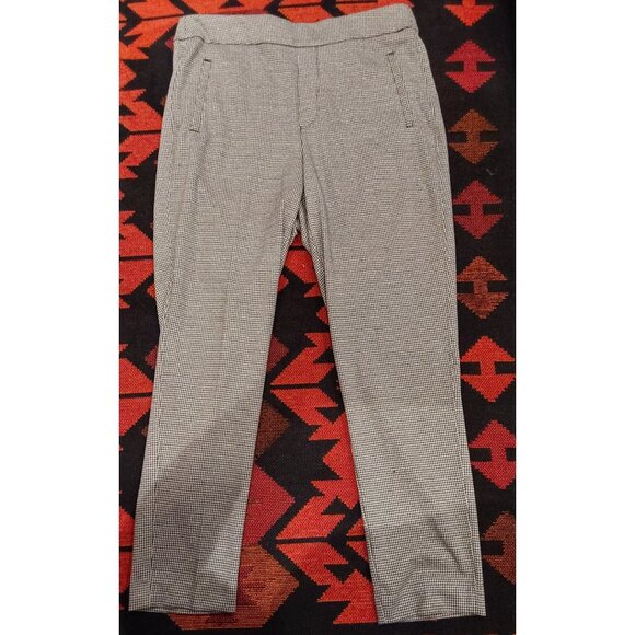 NEW Croft & Barrow Women's Houndstooth Pull-On Pants Size 0X 88% Polyester Blend - Picture 1 of 8